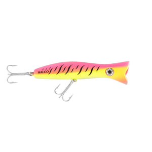 Halco Roosta Popper 160 Surface Lure - Pink Fluoro