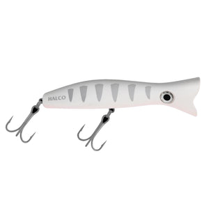 Halco Roosta Popper 160 Surface Lure - Silver Shadow
