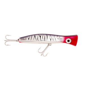 Halco Roosta Popper 195 Haymaker Surface Lure - Chrome Tiger