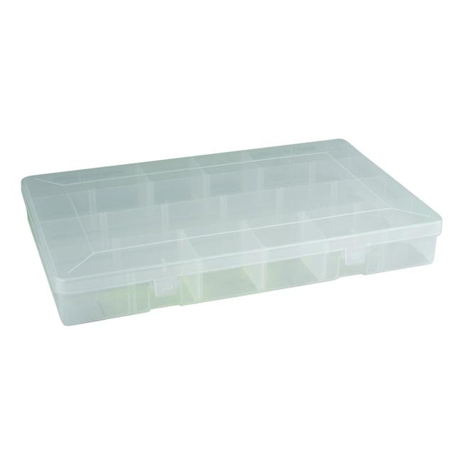 Leeda 4-24 Compartment Fishing Tackle Box Leeda 4-24 Compartment Fishing Tackle Box