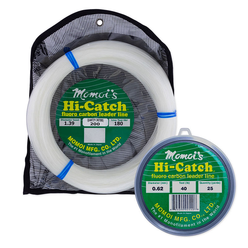 Momoi Hi-Catch Fluorocarbon Fishing Leader Line - Rok Max