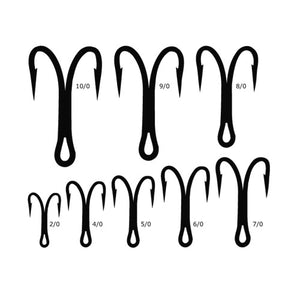 Mustad 7982HS-SS Double Stainless Steel Hooks