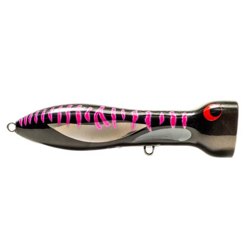 Nomad Chug Norris Popper - 120mm 45g Black Pink Mackerel