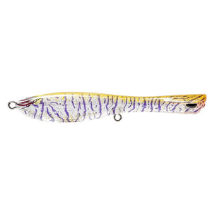 Nomad Dartwing Skipping Lure - 130mm Float 20g Holographic Purple Shrimp