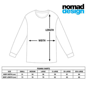 Nomad Long Sleeve Sub Tech Fishing Shirt