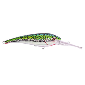 Nomad DTX Minnow Lure - 120mm 35g Silver Green Mackerel