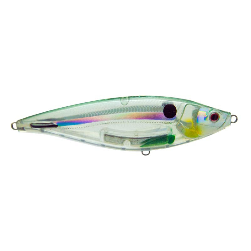 Nomad Madscad Stickbait Lure, 190mm 140g Silver Green Mackerel (Slow Sink)