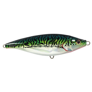 Nomad Madscad Stickbait Lure - 115mm 42g Silver Green Mackerel (Slow Sink)