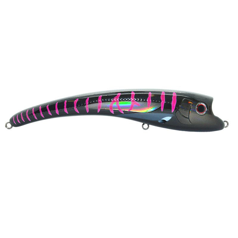 Nomad Maverick Casting Lure - Calmwater 230mm 135g Black/Pink Mackerel