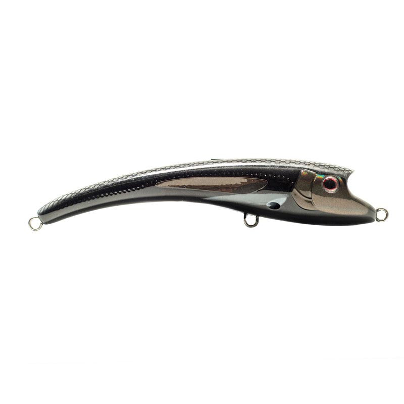 Nomad Maverick Casting Lure - Floating 140mm 45g Black Chrome