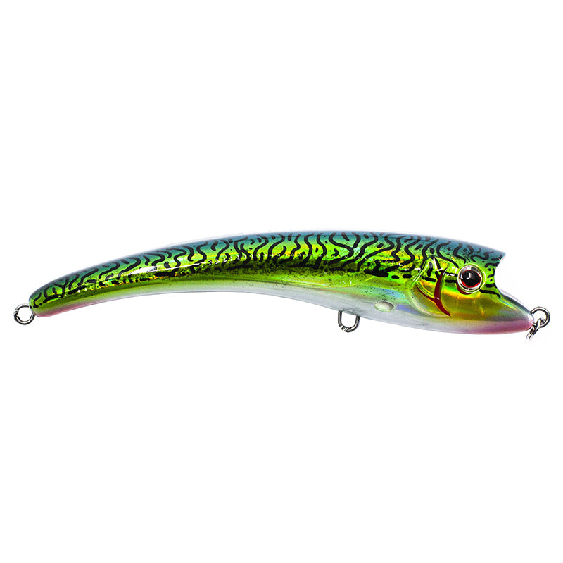 Nomad Maverick Casting Lure - Floating 115mm 21g Silver Green Mackerel