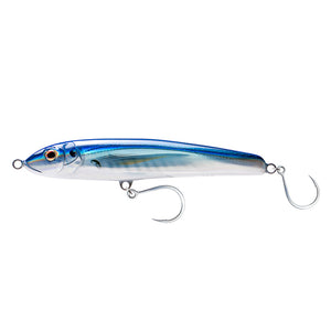 Nomad Riptide Stickbait Lure - 200mm 90g Blue Back Shad Floating