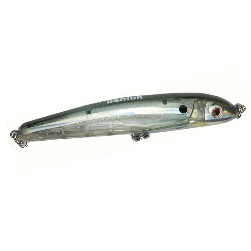 Nomad Riptide Stickbait Lure - 125mm 25g Holo Ghost Shad Floating