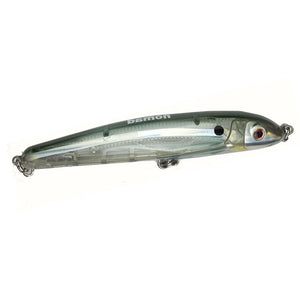 Nomad Riptide Stickbait Lure - 125mm 25g Holo Ghost Shad Floating