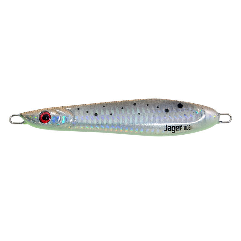 OTI Jager Jigs - 100g Rigged Silver