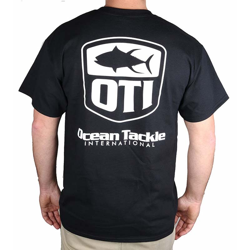 Oti Tuna Logo Short Sleeve T-Shirt, Navy Medium