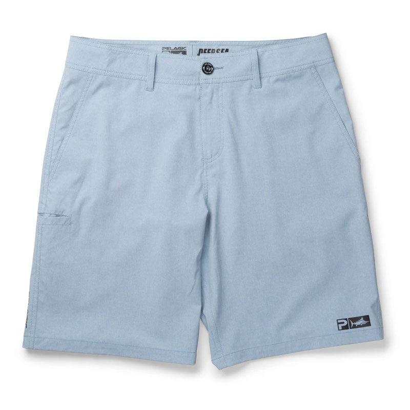 Pelagic Deep Sea Hybrid Shorts - Slate Grey 36" Waist