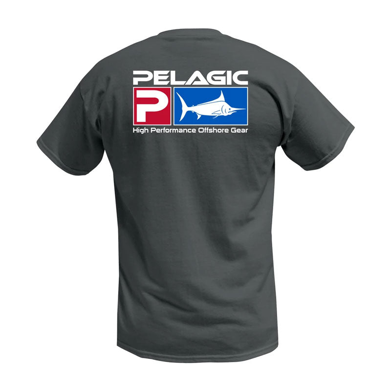 Pelagic Deluxe Logo Classic Fishing T-Shirt - Rok Max