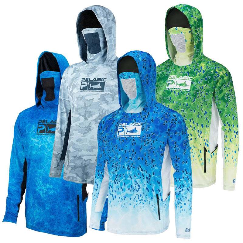 Pelagic Exo-Tech Hooded Fishing Shirt 2XL