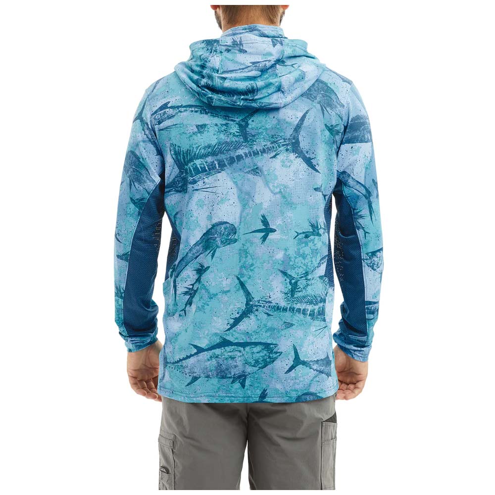 Pelagic Fishing Hoodie Mens Long Sleeve Breathable Gore Cycle Wear