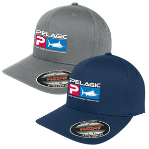 Pelagic Deluxe Logo Flexfit Fishing Cap / Hat