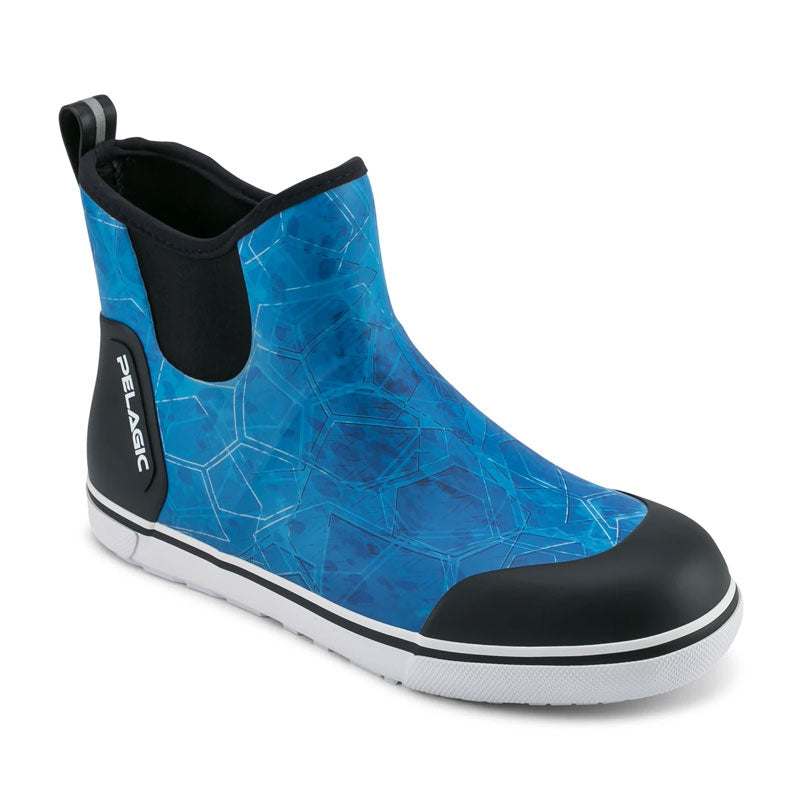 Pelagic Pursuit 6" Ankle Deckboots - Hex Blue Size UK9/US10