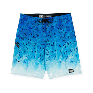 Pelagic Sharkskin Dorado Shorts - Dorado Blue Waist 32