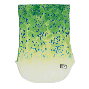 Pelagic Sunshield UV Protection Headwear - Dorado Green