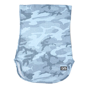 Pelagic Sunshield UV Protection Headwear - Fish Camo Slate