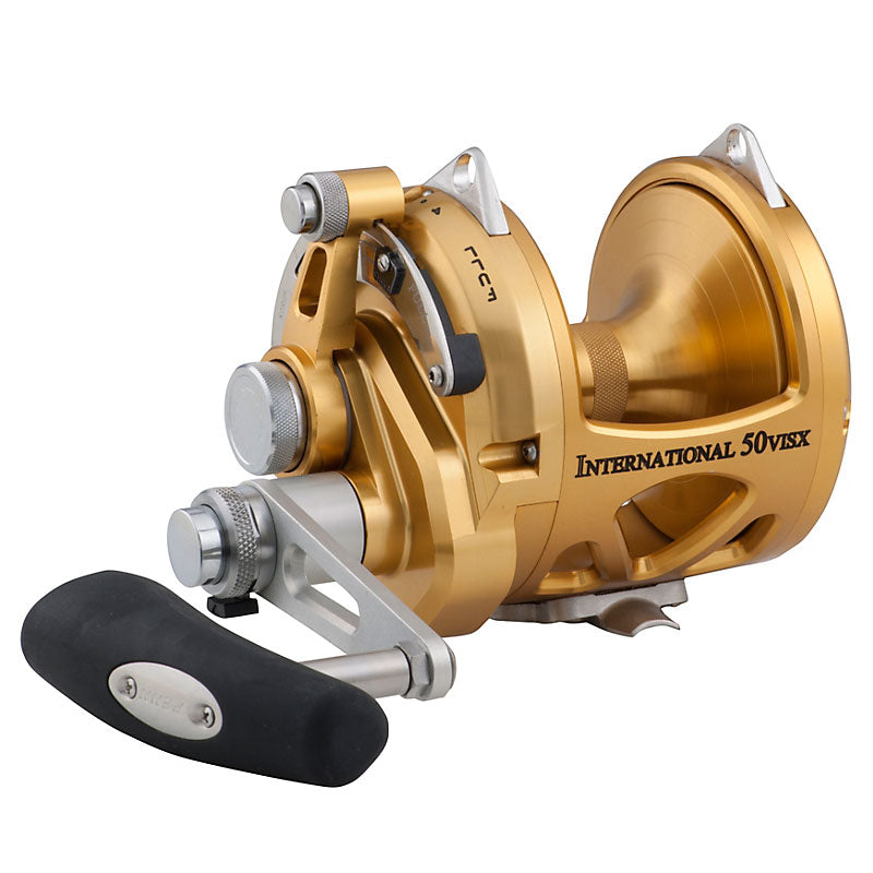 Penn International VI Big Game Multiplier Reels - 50VISX Gold