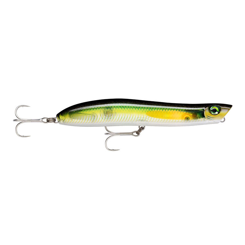 Rapala Maxrap Walk'N Roll Topwater Lure - 13cm/29g Flake Green