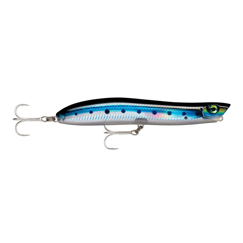 Rapala Maxrap Walk'N Roll Topwater Lure - 13cm/29g HD Blue Sardine