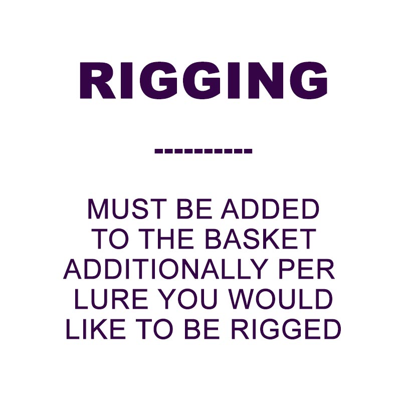 Rigging (per lure)