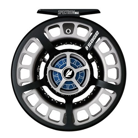 Sage Spectrum Max Fly Reel - Spectrum Max 9-10# Squid Ink/Silver Edition