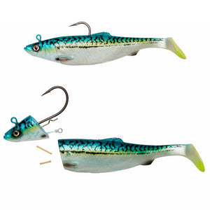 Savage 4D Herring Big Shad Lure - 22cm 200g / Green Mackerel