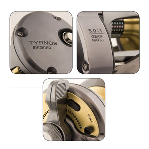 Shimano Tyrnos / Tyrnos II Speed Lever Drag Multiplier Reels