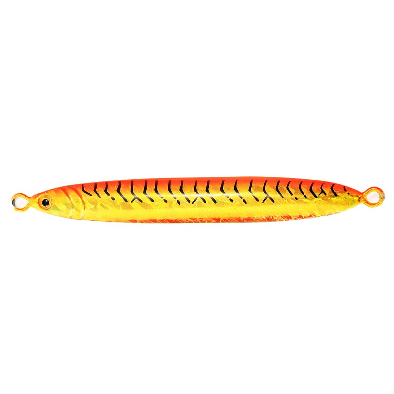 Snowbee Seeker LK Jigs - 12cm 90g Orange/Gold Mackerel