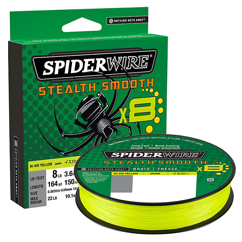 SpiderWire Stealth Smooth8 Braided Line - Rok Max