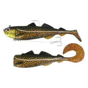 Westin Crazy Daisy Lure - 300g 23cm Motoroil Gadus (Dark Red Glitter Cod)