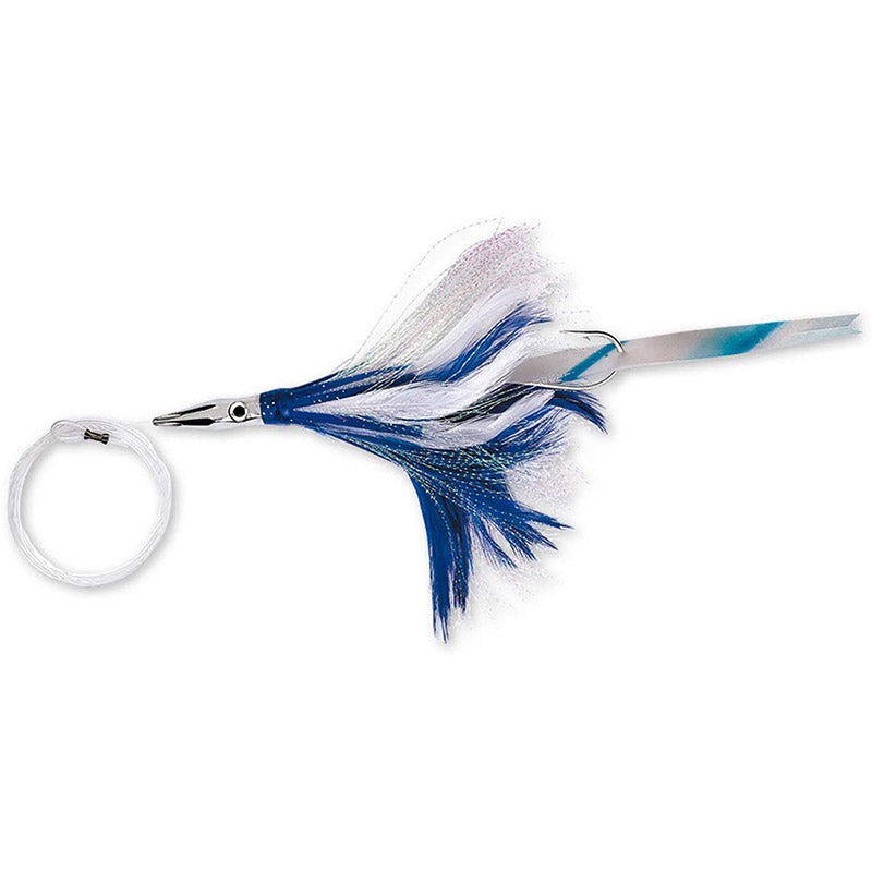 Williamson Diamond Jet Feather Trolling Lure - Blue/White