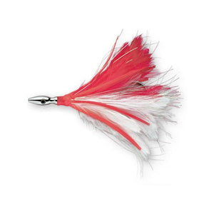 Williamson Flash Feather Rigged Trolling Lures - Red / White Flash